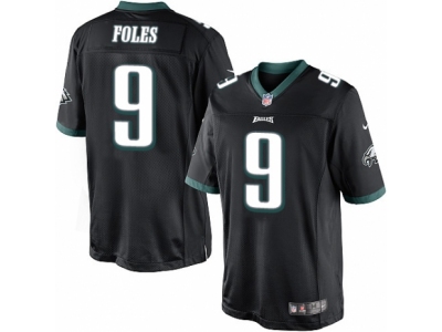  Philadelphia Eagles 9 Nick Foles Limited Black Alternate NFL Jersey