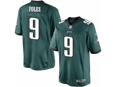  Philadelphia Eagles 9 Nick Foles Limited Midnight Green Team Color NFL Jersey