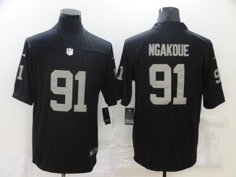 Nike Raider 91 Yannick Ngakoue Black Vapor Untouchable Limited Jersey