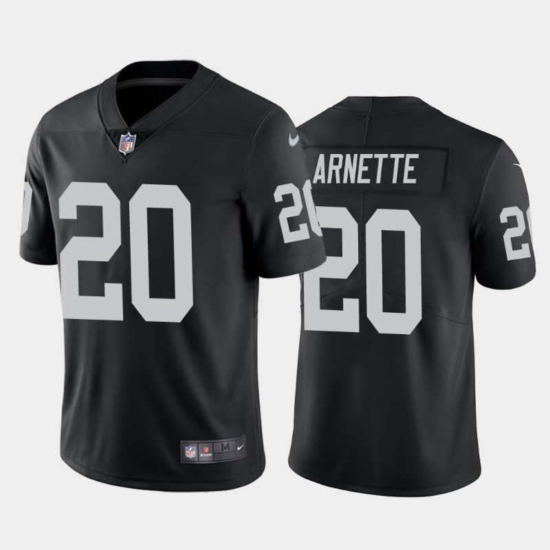 Nike Raiders 20 Damon Arnette Black 2020 NFL Draft First Round Pick Vapor Untouchable Limited Jersey