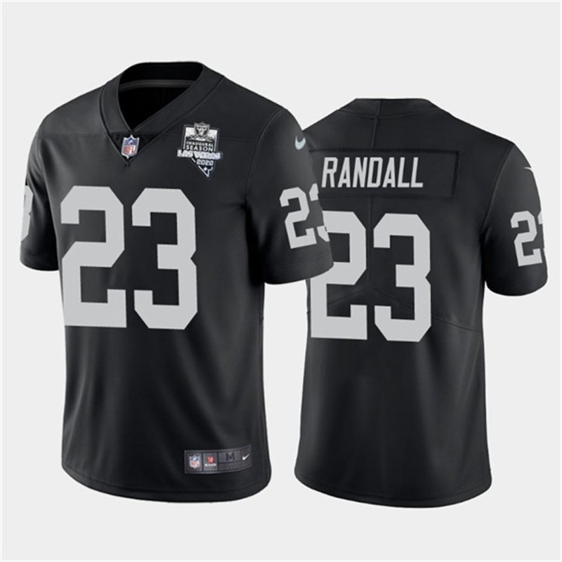 Nike Raiders 23 Damarious Randall Black 2020 Inaugural Season Vapor Untouchable Limited Jersey