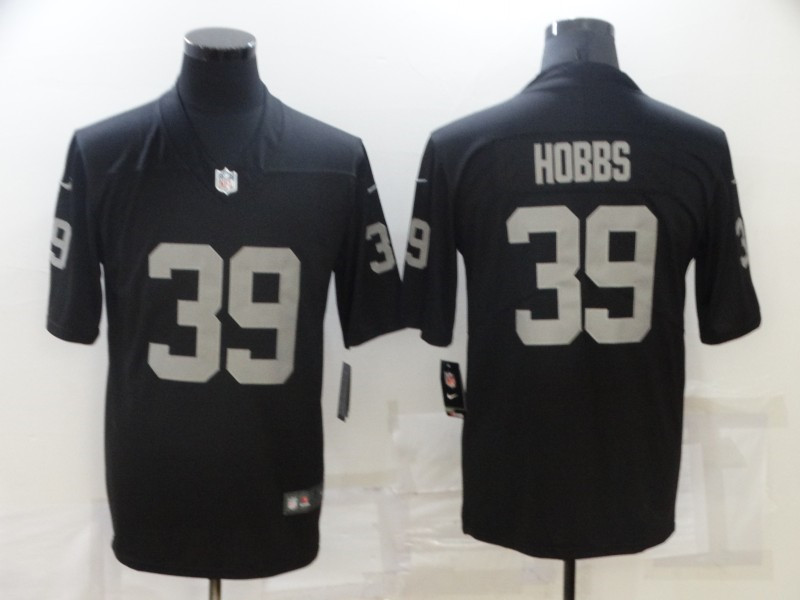 Nike Raiders 39 Nate Hobbs Black Vapor Untouchable Limited Jersey