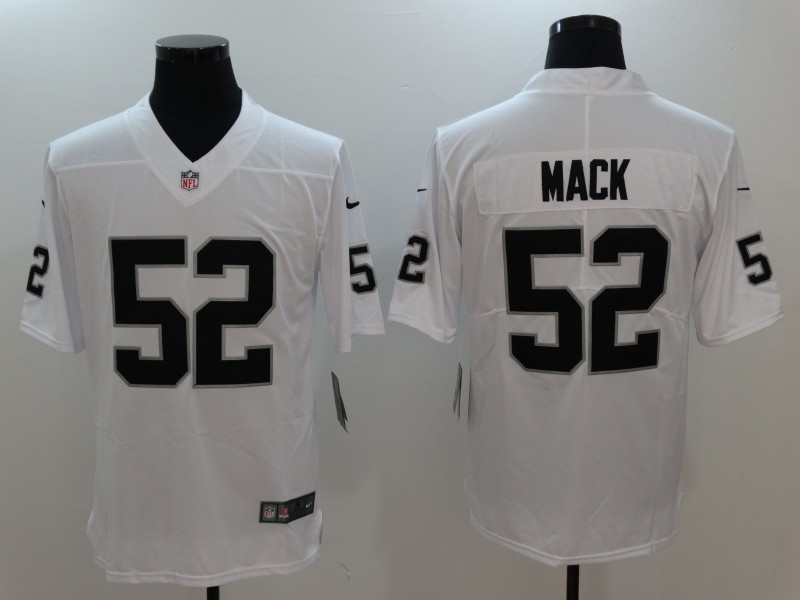  Raiders 52 Khalil Mack White Vapor Untouchable Player Limited Jersey