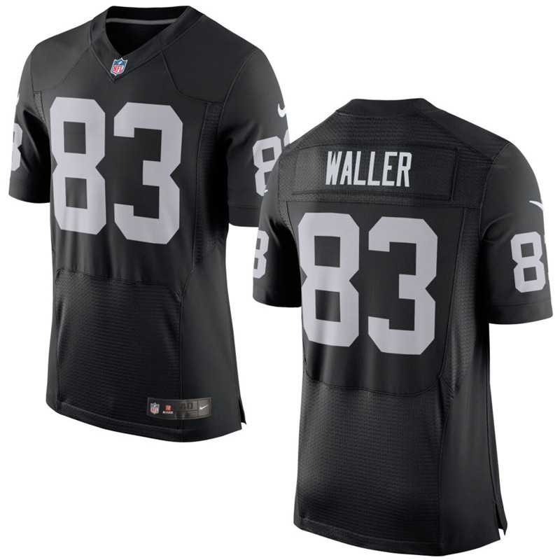 Nike Raiders 83 Darren Waller Black Elite Jersey