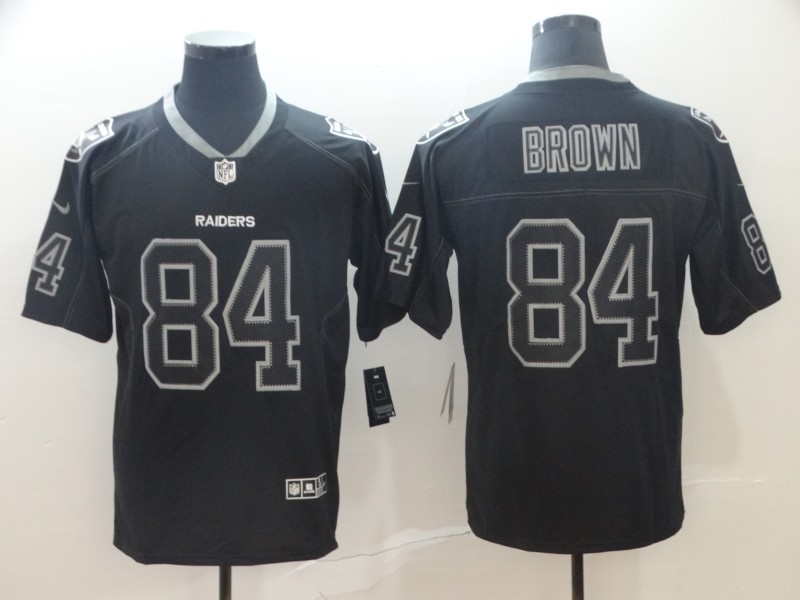 Nike Raiders 84 Antonio Brown Black Shadow Legend Limited Jersey