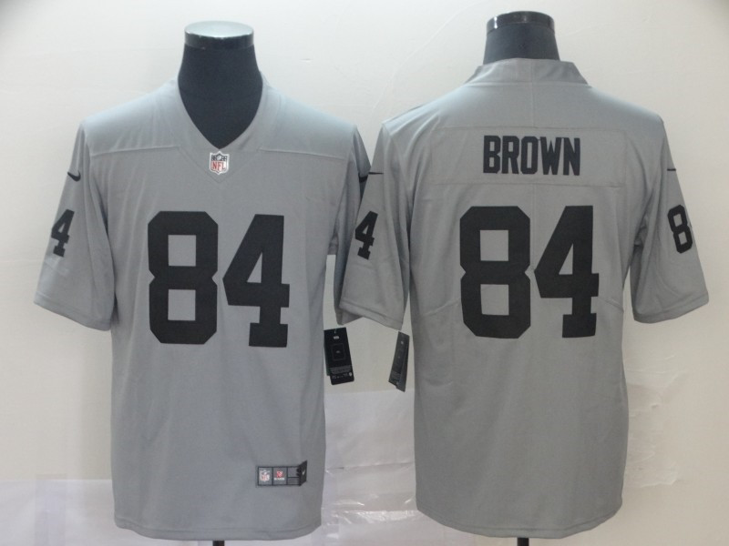 Nike Raiders 84 Antonio Brown Gary Inverted Legend Limited Jersey