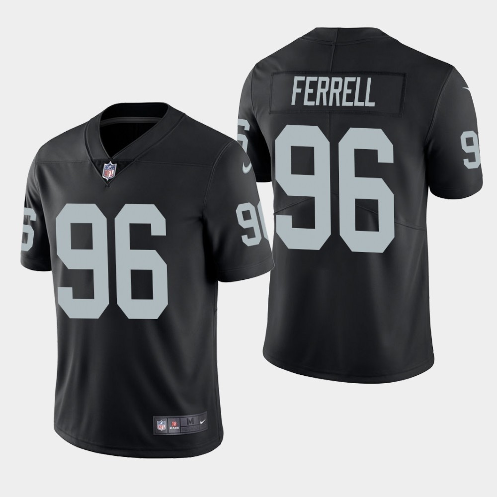 Nike Raiders 96 Clelin Ferrell Black 2019 NFL Draft First Round Pick Vapor Untouchable Limited Jersey