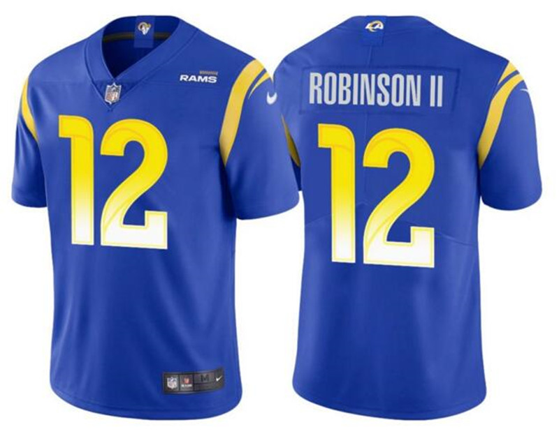 Nike Rams 12 Allen Robinson II Royal Vapor Limited Jersey