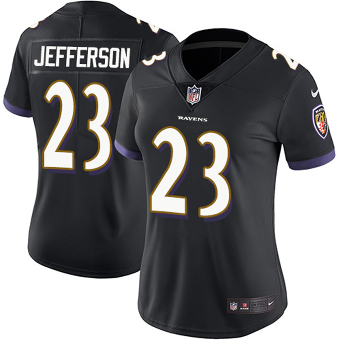 Nike Ravens 23 Tony Jefferson Black Vapor Untouchable Limited Jersey