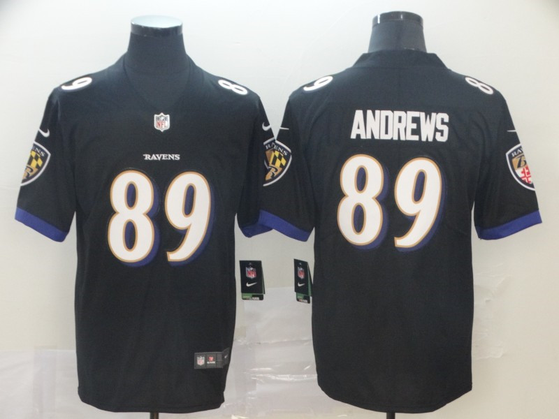 Nike Ravens 89 Mark Andrews Black Vapor Untouchable Limited Jersey