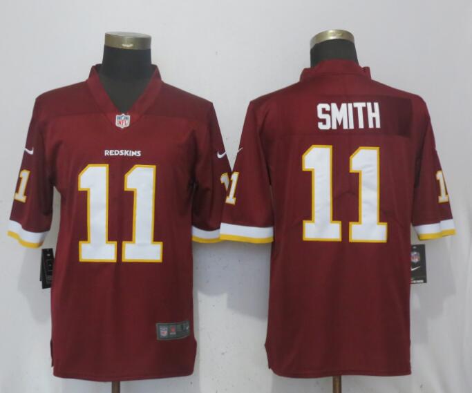  Redskins 11 Alex Smith Red Vapor Untouchable Limited Jersey