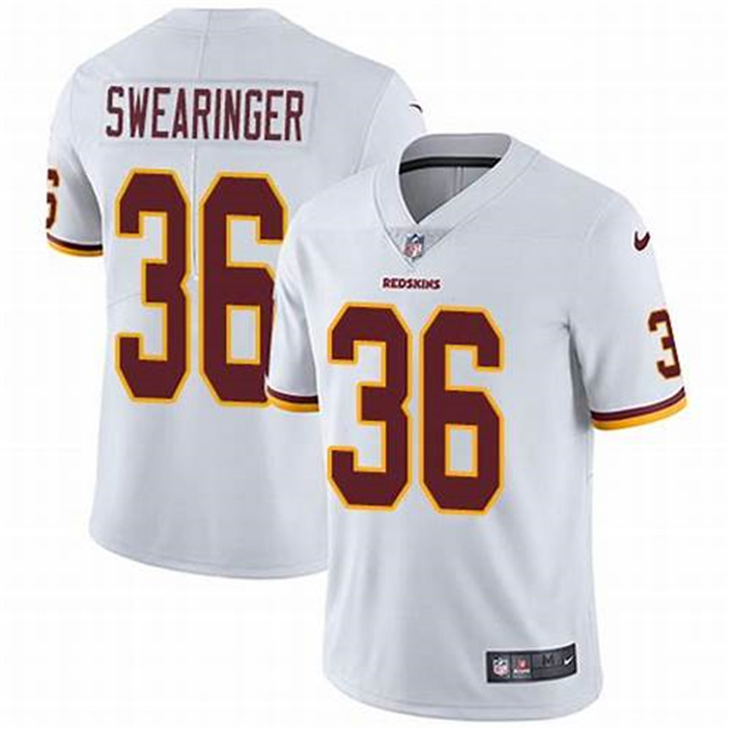  Redskins 36 D.J. Swearinger White Vapor Untouchable Limited Jersey