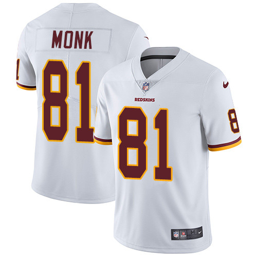  Redskins 81 Art Monk White Vapor Untouchable Player Limited Jersey