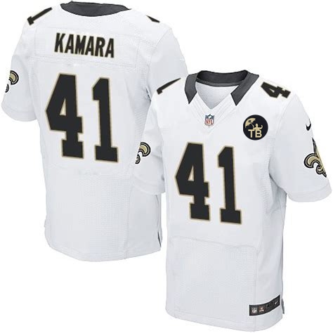  Saints 41 Alvin Kamara White Youth With Tom Benson Patch Vapor Untouchable Limited Jersey