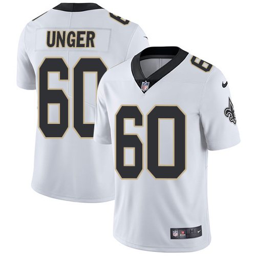 Saints 60 Max Unger White Vapor Untouchable Limited Jersey