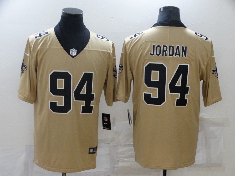 Nike Saints 94 Cameron Jordan Cream Inverted Legend Limited Jersey