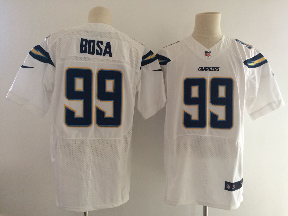  San Diego Chargers #99 Joey Bosa Elite White NFL Jersey