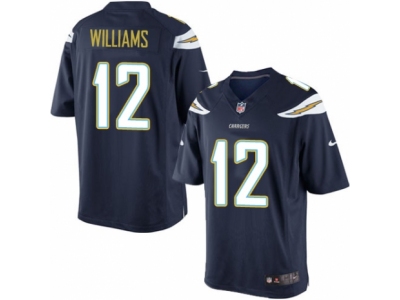  San Diego Chargers 12 Mike Williams Limited Navy Blue Team Color NFL Jersey