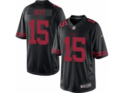  San Francisco 49ers 15 Josh Huff Limited Black NFL Jersey