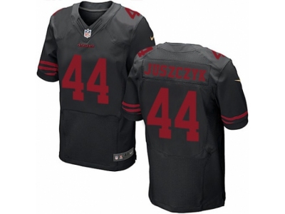  San Francisco 49ers 44 Kyle Juszczyk Elite Black NFL Jersey