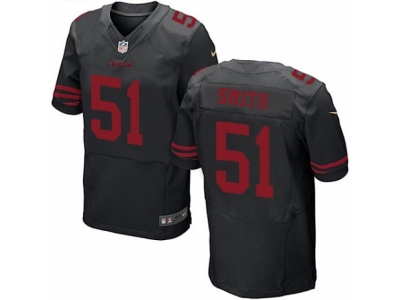  San Francisco 49ers 51 Malcolm Smith Elite Black NFL Jersey