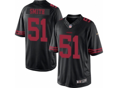  San Francisco 49ers 51 Malcolm Smith Limited Black NFL Jersey