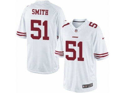  San Francisco 49ers 51 Malcolm Smith Limited White NFL Jersey