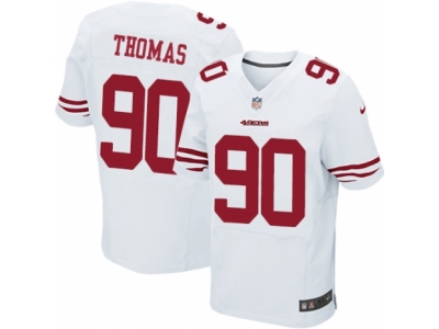  San Francisco 49ers 90 Solomon Thomas Elite White NFL Jersey