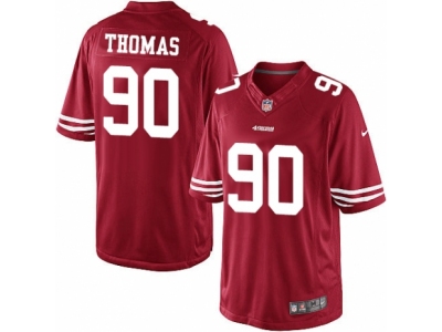  San Francisco 49ers 90 Solomon Thomas Limited Red Team Color NFL Jersey