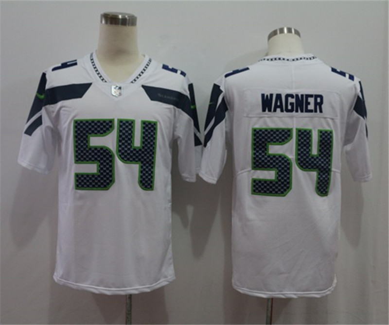 Nike Seahawks 54 Bobby Wagner White Vapor Untouchable Limited Jersey