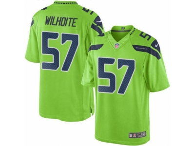  Seattle Seahawks 57 Michael Wilhoite Limited Green Rush NFL Jersey
