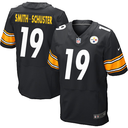  Steelers 19 JuJu Smith Schuster Black Elite Jersey