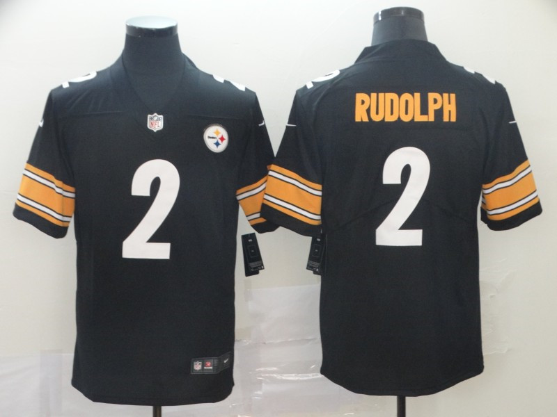 Nike Steelers 2 Mason Rudolph Black Vapor Untouchable Limited Jersey