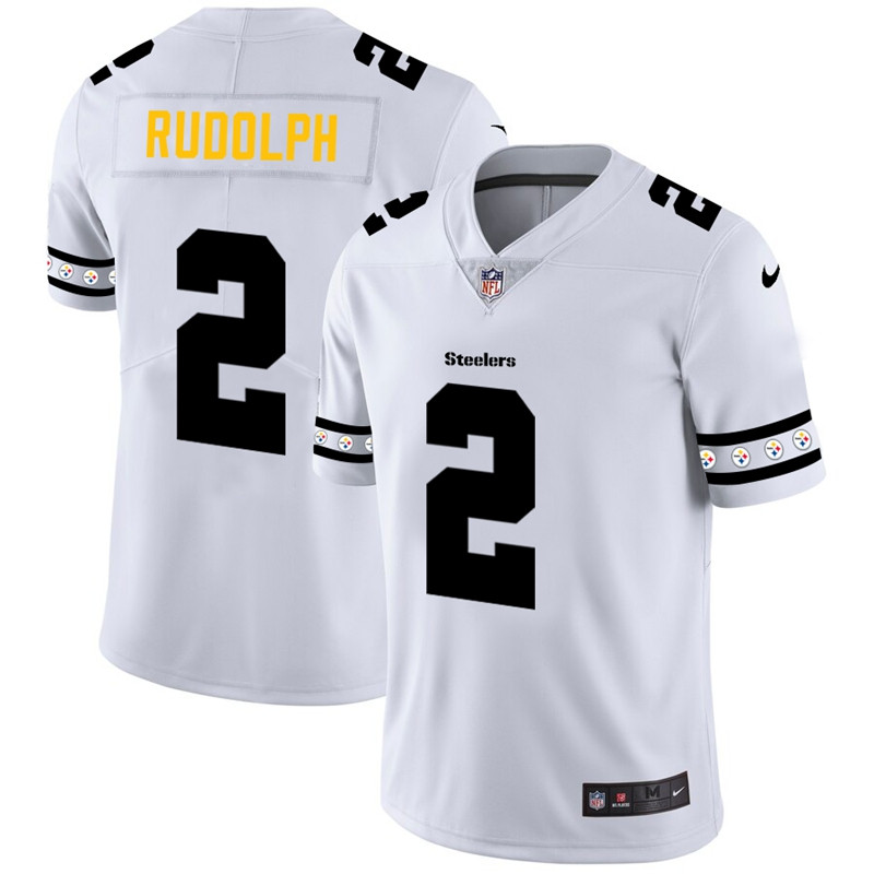 Nike Steelers 2 Mason Rudolph White 2019 New Vapor Untouchable Limited Jersey