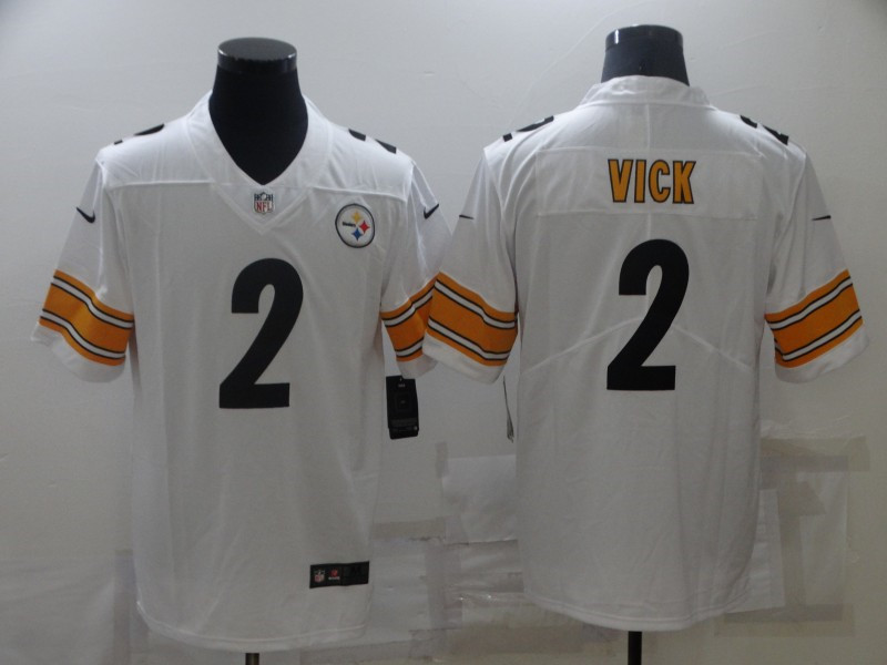 Nike Steelers 2 Michael Vick White Vapor Untouchable Limited Jersey