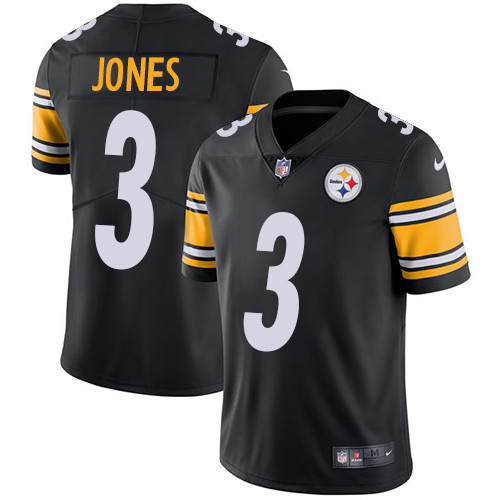  Steelers 3 Landry Jones Black Vapor Untouchable Player Limited Jersey