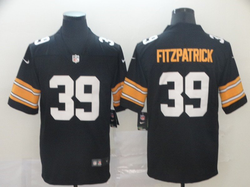 Nike Steelers 39 Minkah Fitzpatrick Black Alternate Vapor Untouchable Limited Jersey