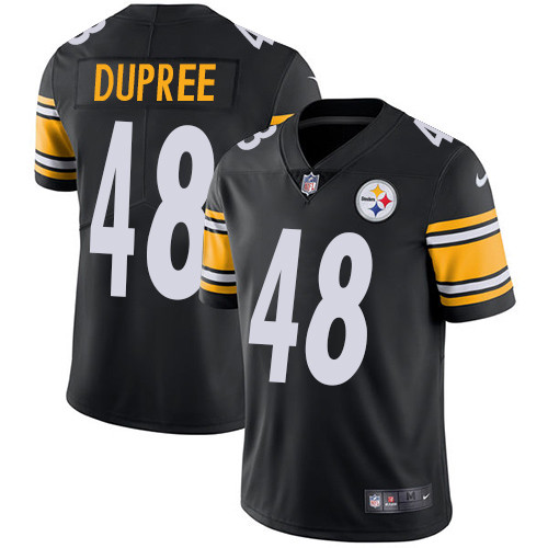  Steelers 48 Bud Dupree Black Vapor Untouchable Player Limited Jersey