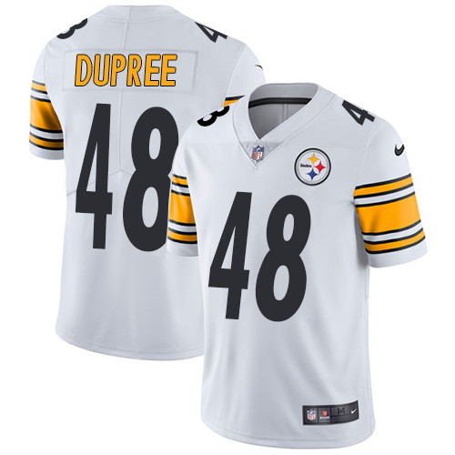  Steelers 48 Bud Dupree White Vapor Untouchable Player Limited Jersey
