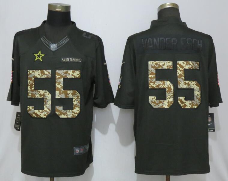 Nike Steelers 55 Devin Bush Black Camo Salute to Service Limited Jersey