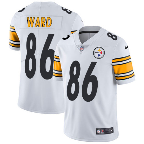  Steelers 86 Hines Ward White Vapor Untouchable Player Limited Jersey