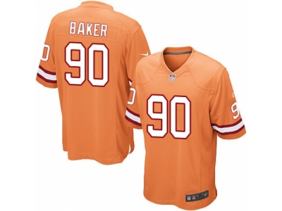  Tampa Bay Buccaneers 90 Chris Baker Limited Orange Glaze Alternate NFL Jersey