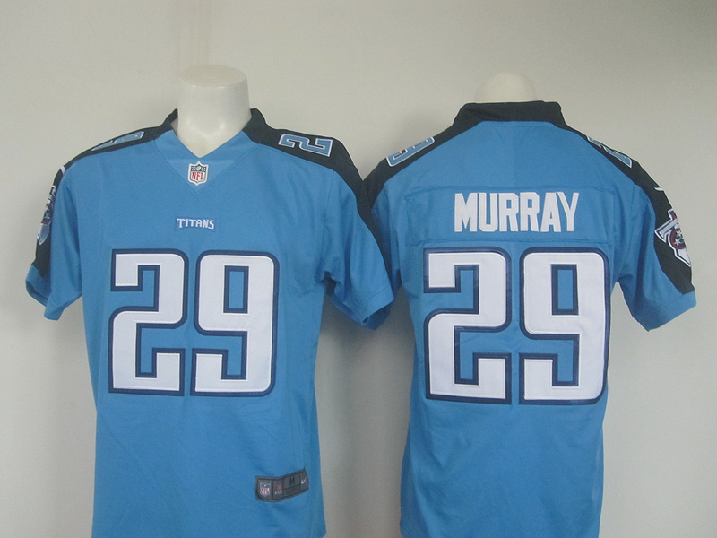  Tennessee Titans 29 DeMarco Murray Limited Light Blue Rush NFL Jersey