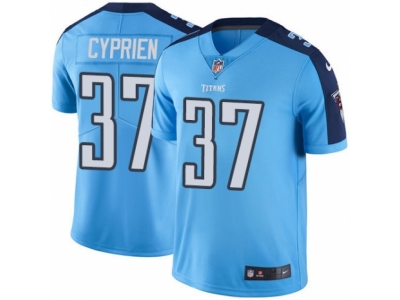  Tennessee Titans 37 Johnathan Cyprien Limited Light Blue Rush NFL Jersey