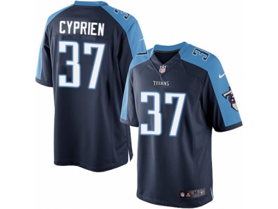  Tennessee Titans 37 Johnathan Cyprien Limited Navy Blue Alternate NFL Jersey