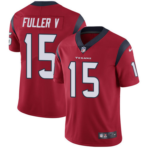  Texans 15 Will Fuller V Red Vapor Untouchable Player Limited Jersey