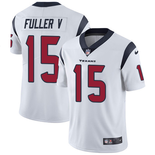  Texans 15 Will Fuller V White Vapor Untouchable Player Limited Jersey
