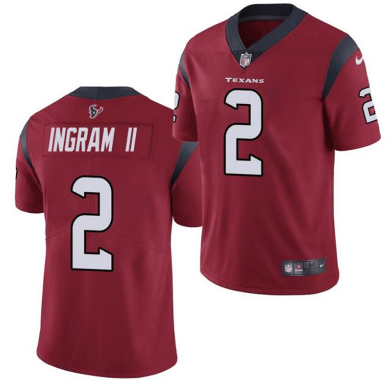 Nike Texans 2 Mark Ingram II Red Vapor Untouchable Limited Jersey
