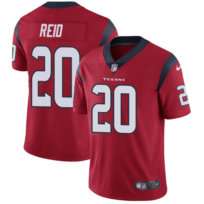 Nike Texans 20 Justin Reid Red Vapor Untouchable Limited Jersey