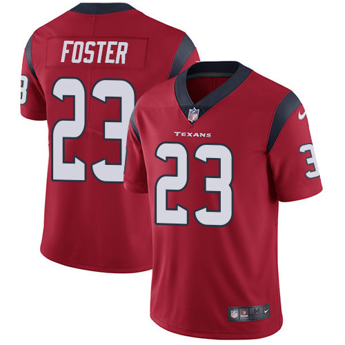  Texans 23 Arian Foster Red Vapor Untouchable Player Limited Jersey